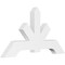Ekena Millwork Vanguard Architectural Grade PVC Gable Bracket, 60"W x 32 1/2"H x 4"D x 6"F, 13/12 Pitch GBP060X33X0406VAN00 - alternate 1
